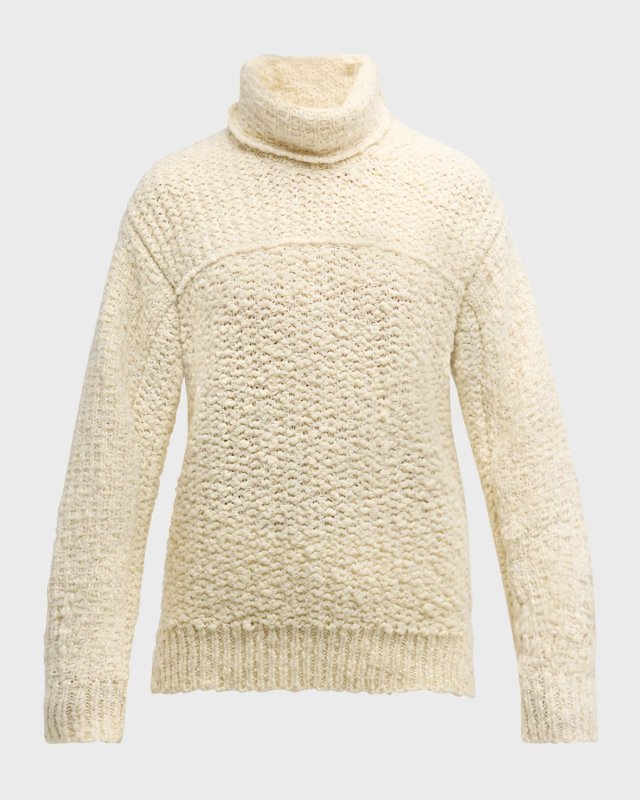 Chunky Knit Turtleneck Sweat
